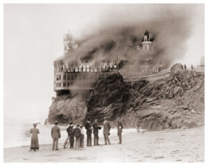 #628 Cliff House On Fire