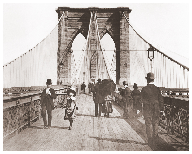 #94 Pedestrian Walkway of the Brooklyn Bridge