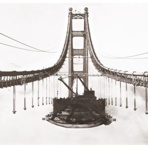 Golden Gate Bidge Construction "Island in the Sky"