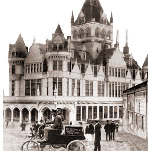 Early Oldsmobile near San Francisco Cliff House photo #495